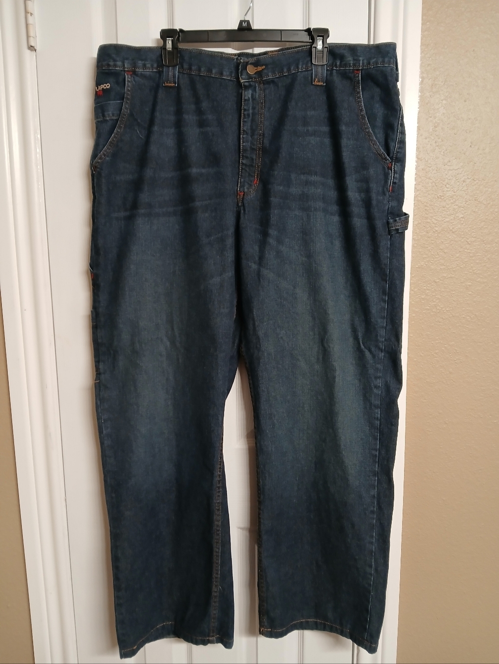 LAPCO FR Dark Blue Denim Work Jeans 100% Cotton - Size 42